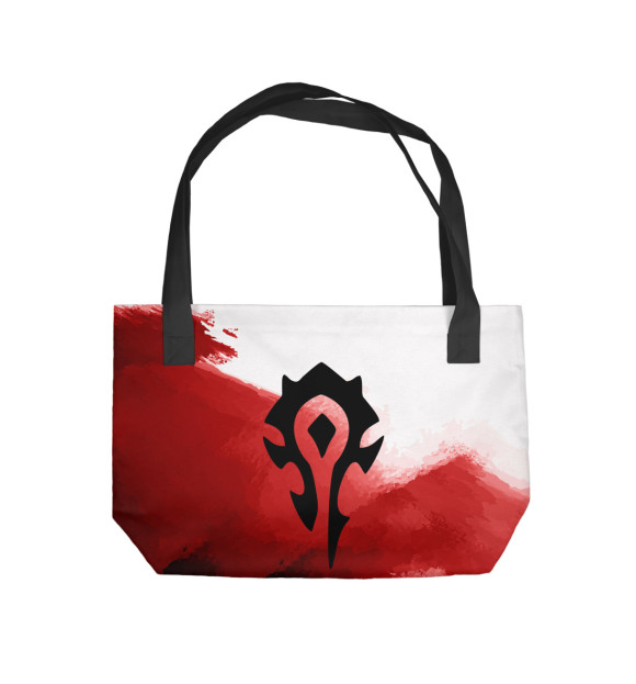 Пляжная сумка с изображением ЗА ОРДУ! цвета 