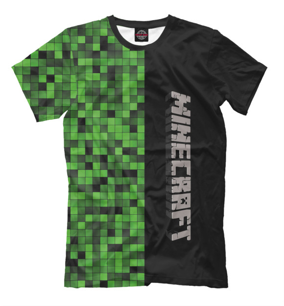 Футболка для мальчиков с изображением Minecraft цвета Белый