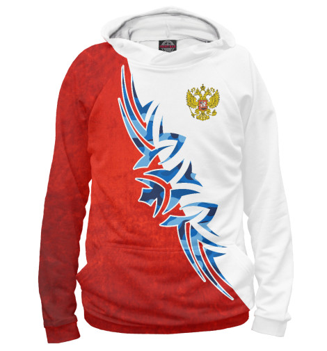 Худи Print Bar, Белый, Символика РФ