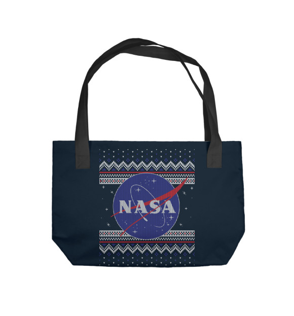 Пляжная сумка с изображением NASA цвета 