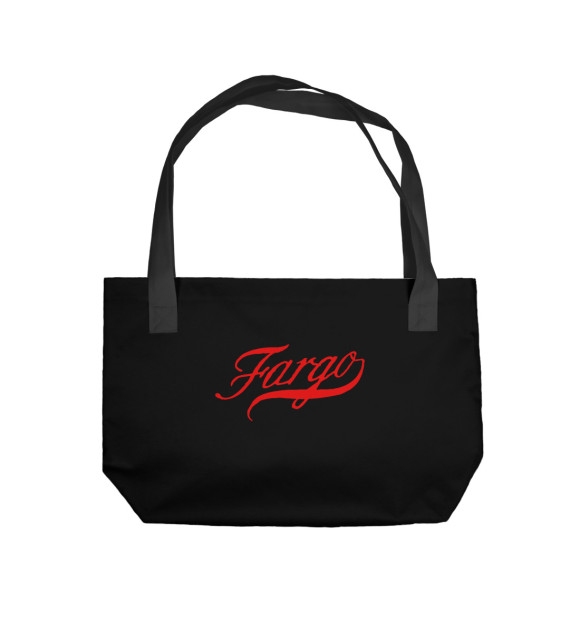 Пляжная сумка с изображением Фарго цвета 