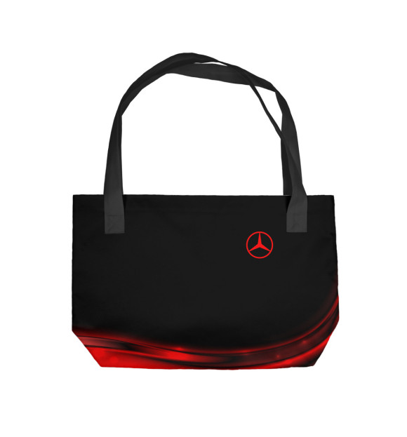 Пляжная сумка с изображением Mercedes-Benz цвета 