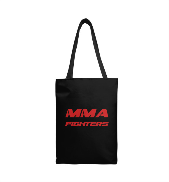 Сумка-шоппер с изображением MMA fighters цвета 