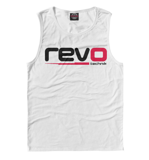 Майка для мальчика с изображением Revo technik цвета Белый