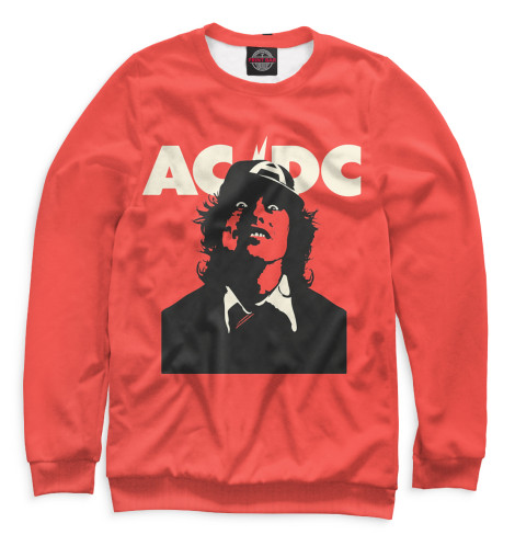 

Свитшоты Print Bar, Белый, AC/DC