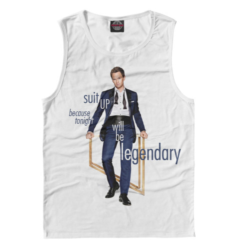 

Майки Print Bar, Белый, How I met your Mother