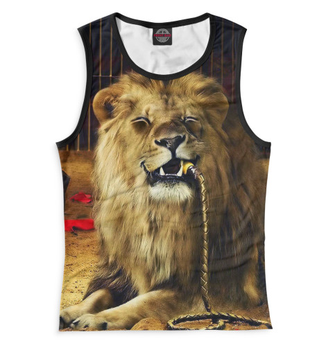 

Майки Print Bar, Белый, Лев