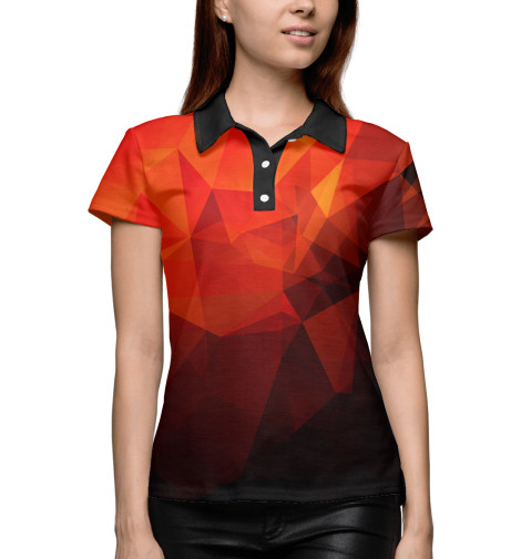 

Поло Print Bar, Белый, Грани