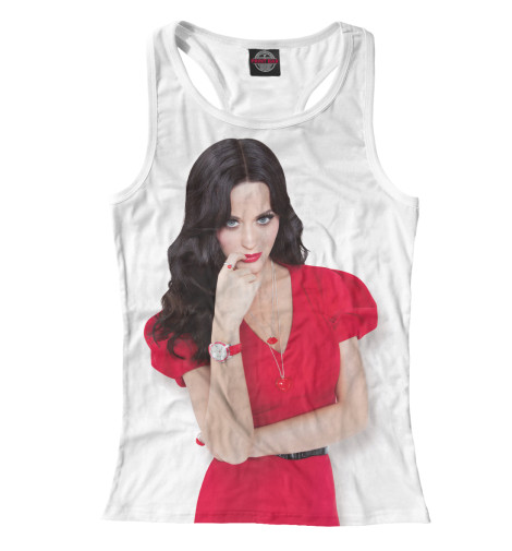 

Майки борцовки Print Bar, Белый, Katy Perry
