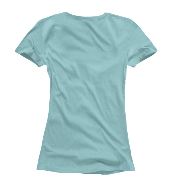 Женская футболка с изображением Путешествие цвета Белый