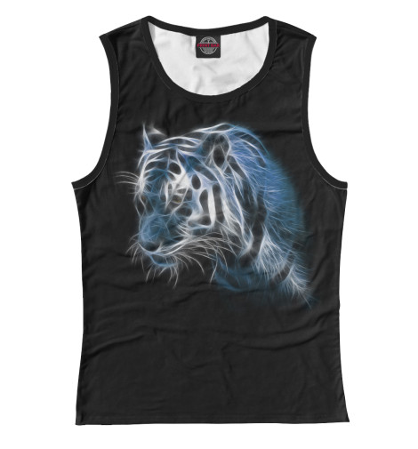 

Майки Print Bar, Белый, Тигр