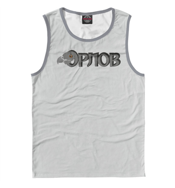 Майка для мальчика с притом Орлов цвета Белый Майка для мальчика с изображением Орлов цвета Белый