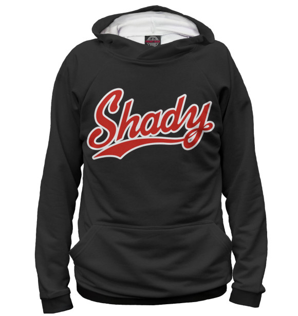 Мужское худи с изображением Eminem цвета Белый