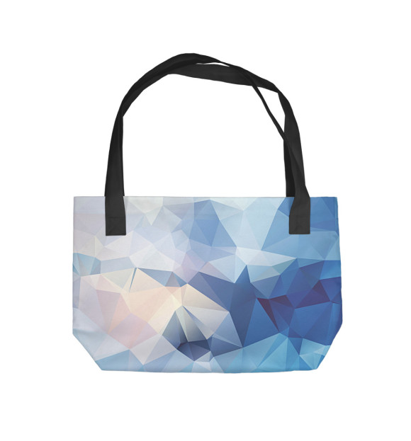 Пляжная сумка с изображением Синева цвета 