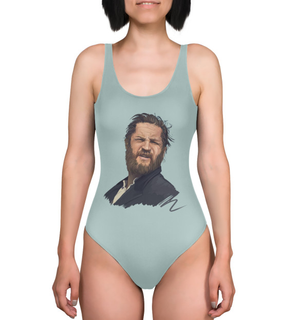 Купальник-боди с изображением Алфи Соломонс (Том Харди) цвета 