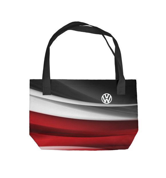 Пляжная сумка с изображением Volkswagen sport цвета 