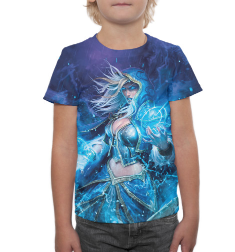 

Футболки Print Bar, Грязно-голубой, Hearthstone