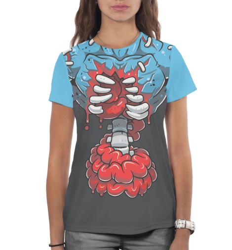 

Футболки Print Bar, Белый, Внутренности