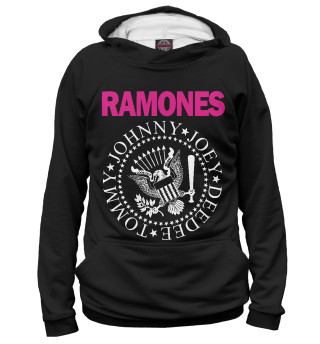 Женское худи Ramones pink