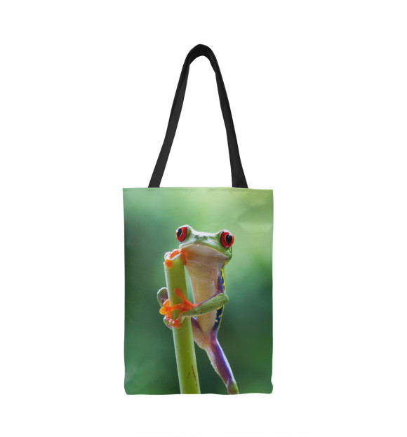 Сумка-шоппер с изображением Лягушонок цвета 