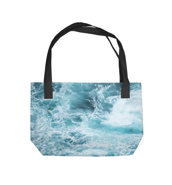 Пляжная сумка с изображением Море цвета 