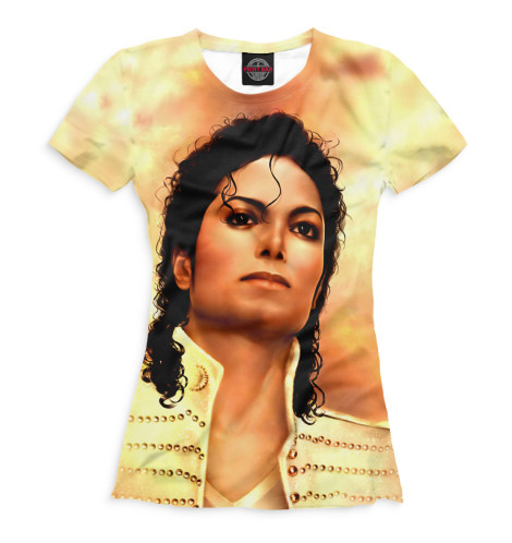 

Футболки Print Bar, Белый, Michael Jackson