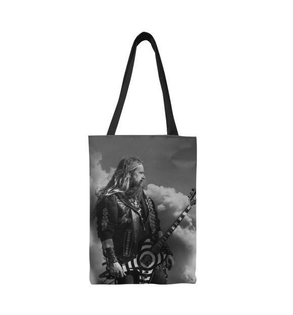 Сумка-шоппер с притом Закк Уайлд цвета  Сумка-шоппер с изображением Закк Уайлд цвета