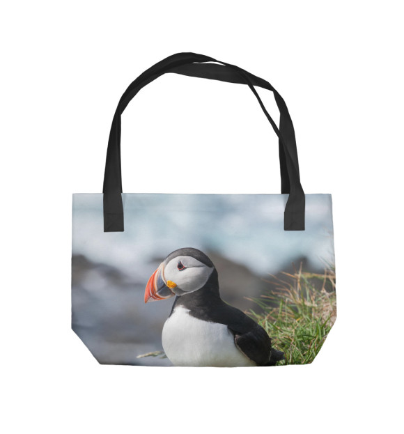 Пляжная сумка с изображением Тупик цвета 