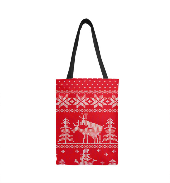 Сумка-шоппер с изображением Олени цвета 