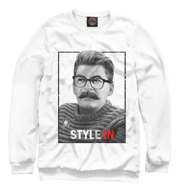 Свитшот для девочек с изображением Stylein цвета Белый