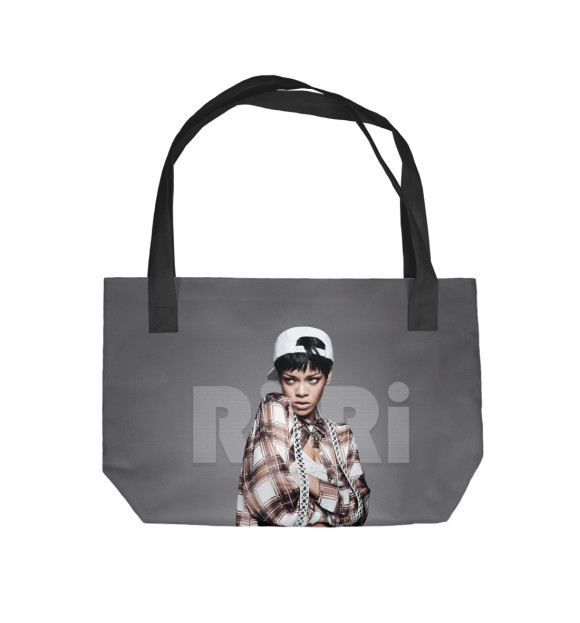 Пляжная сумка с изображением Ri-Ri цвета 