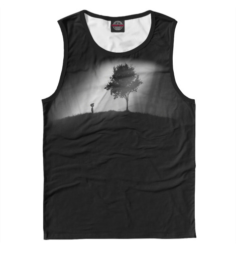 

Майки Print Bar, Белый, Forever alone