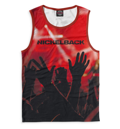 

Майки Print Bar, Красный, Nickelback