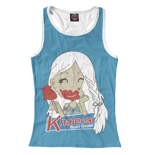 

Майки борцовки Print Bar, Белый, Кхалиси