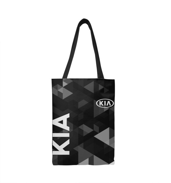 Сумка-шоппер с изображением KIA цвета 