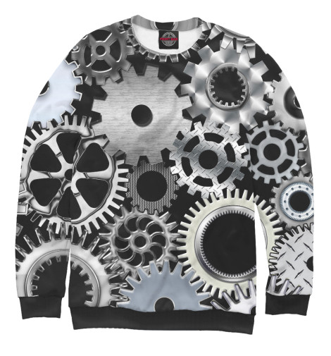 

Свитшоты Print Bar, Белый, Механика