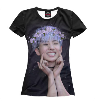 Футболка для девочек BTS Rapmon