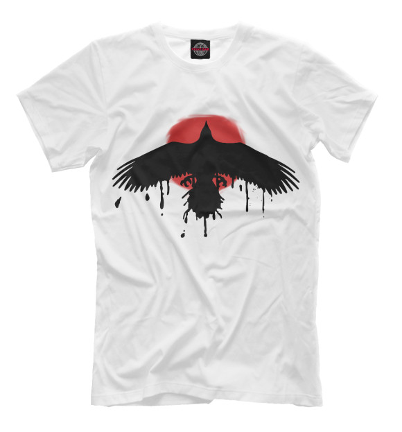 Мужская футболка с изображением Life is Strange Before The Storm Raven цвета Молочно-белый