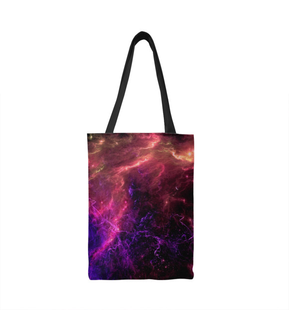 Сумка-шоппер с изображением Галактика цвета 