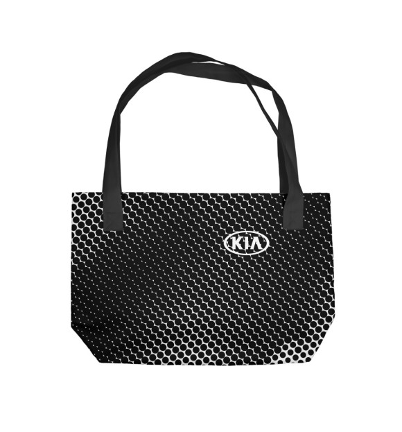 Пляжная сумка с изображением Kia цвета 