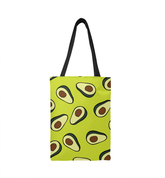 Сумка-шоппер с изображением Авокадо цвета 