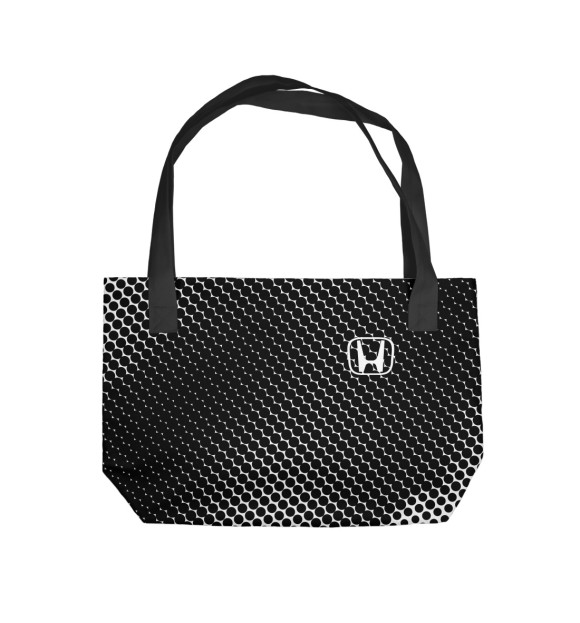 Пляжная сумка с изображением Honda цвета 