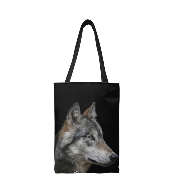 Сумка-шоппер с изображением Wolf цвета 