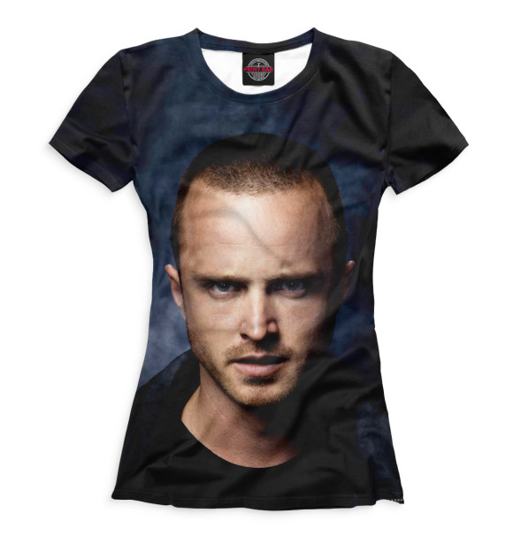 Футболка для девочек с изображением Джесси Пинкман цвета Белый