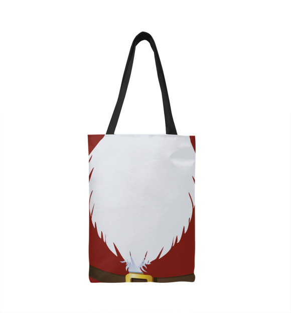 Сумка-шоппер с изображением Дед Мороз цвета 