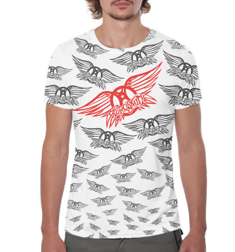 

Футболки Print Bar, Молочно-белый, Aerosmith