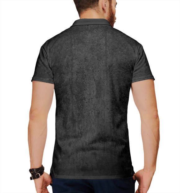 Мужское поло с притом God of War цвета Белый Мужское поло с изображением God of War цвета Белый