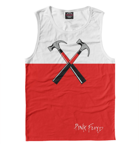 

Майки Print Bar, Белый, Pink Floyd