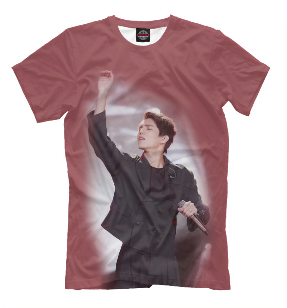 Футболка для мальчиков с изображением Dimash kudaibergen цвета Светло-коричневый