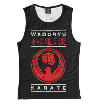 Женская майка Wadoryu Karate